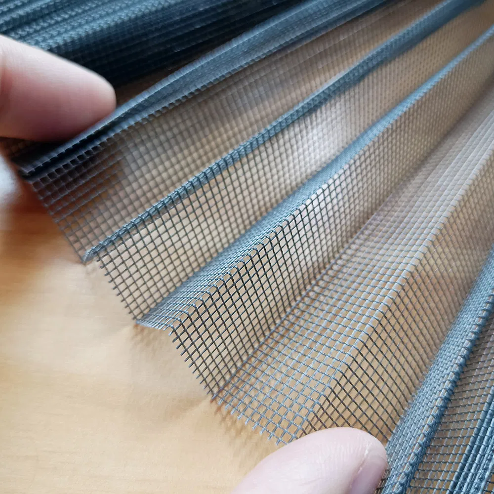 Polyester Retractable Pleated Mosquito Window Screen Insect Screen for Door