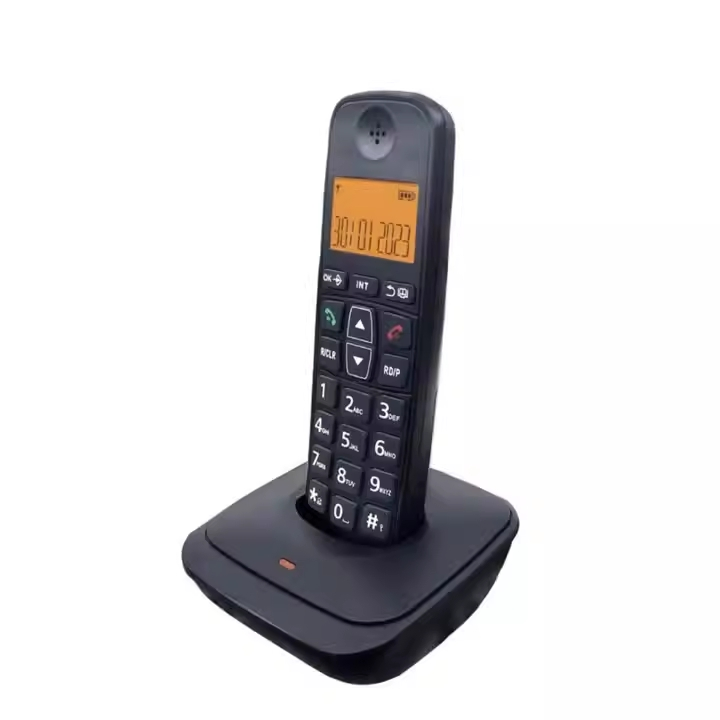 OEM Manufacturer Factory DECT Cordless Telephone Landline Connector Wireless Handset Phone