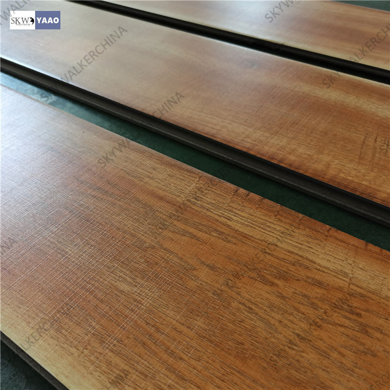 Residential Waterproof Wooden Laminate Flooring HDF Flooring Laminate Factory Direct Sale Skw