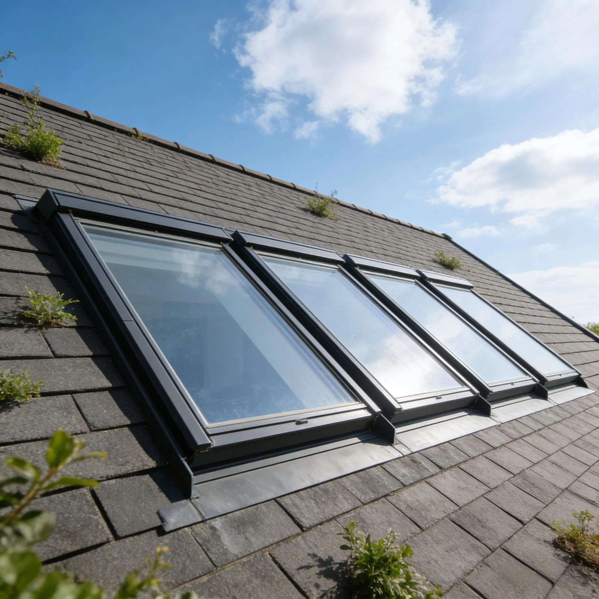 Premium High Strength Aluminum Alloy Top-Hung Skylight for Custom Projects