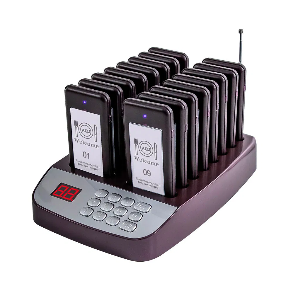 Wireless Customer Queue Beeper System Restaurant Pager Restaurant Food Court