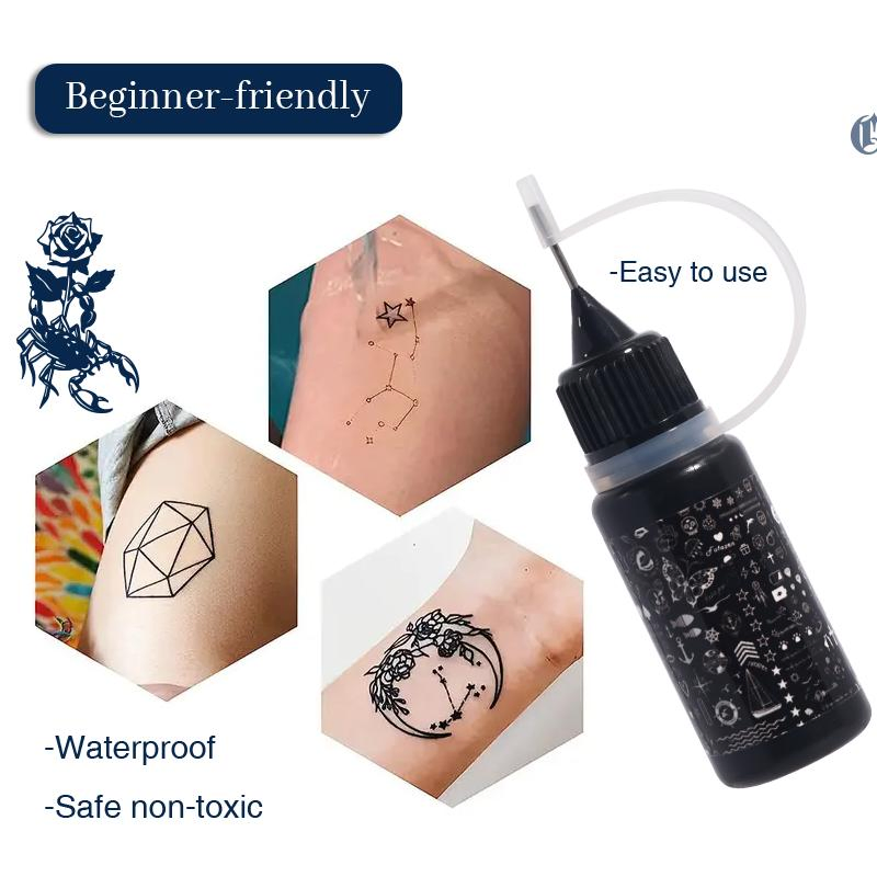 Beginners Fuxing Waterproof Anti-Sweat Non-Toxic Professional Convenient Quick Tattoo Ink