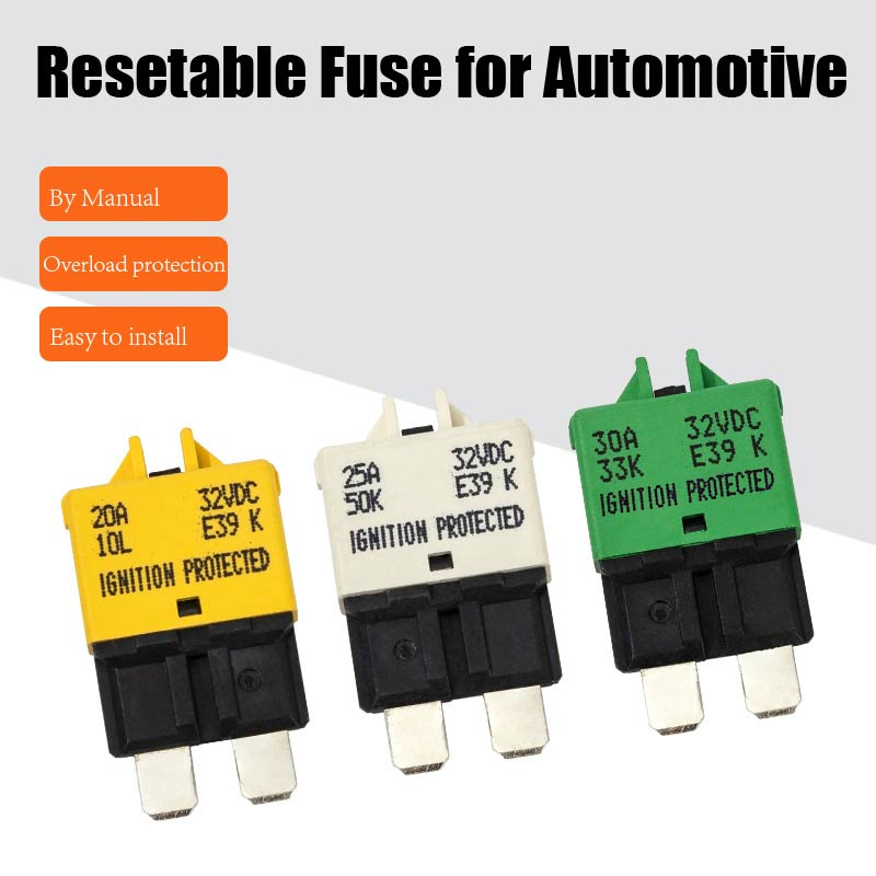 32V 30A Medium Resettable Automotive Fuse
