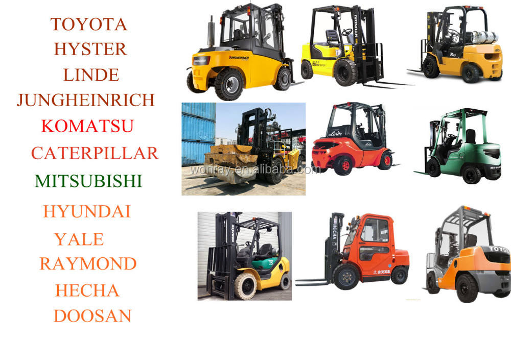 Wonray Solid Forklift Tire 6.50-10 / 5.00F-10 Industrial Solid Rubber Tire