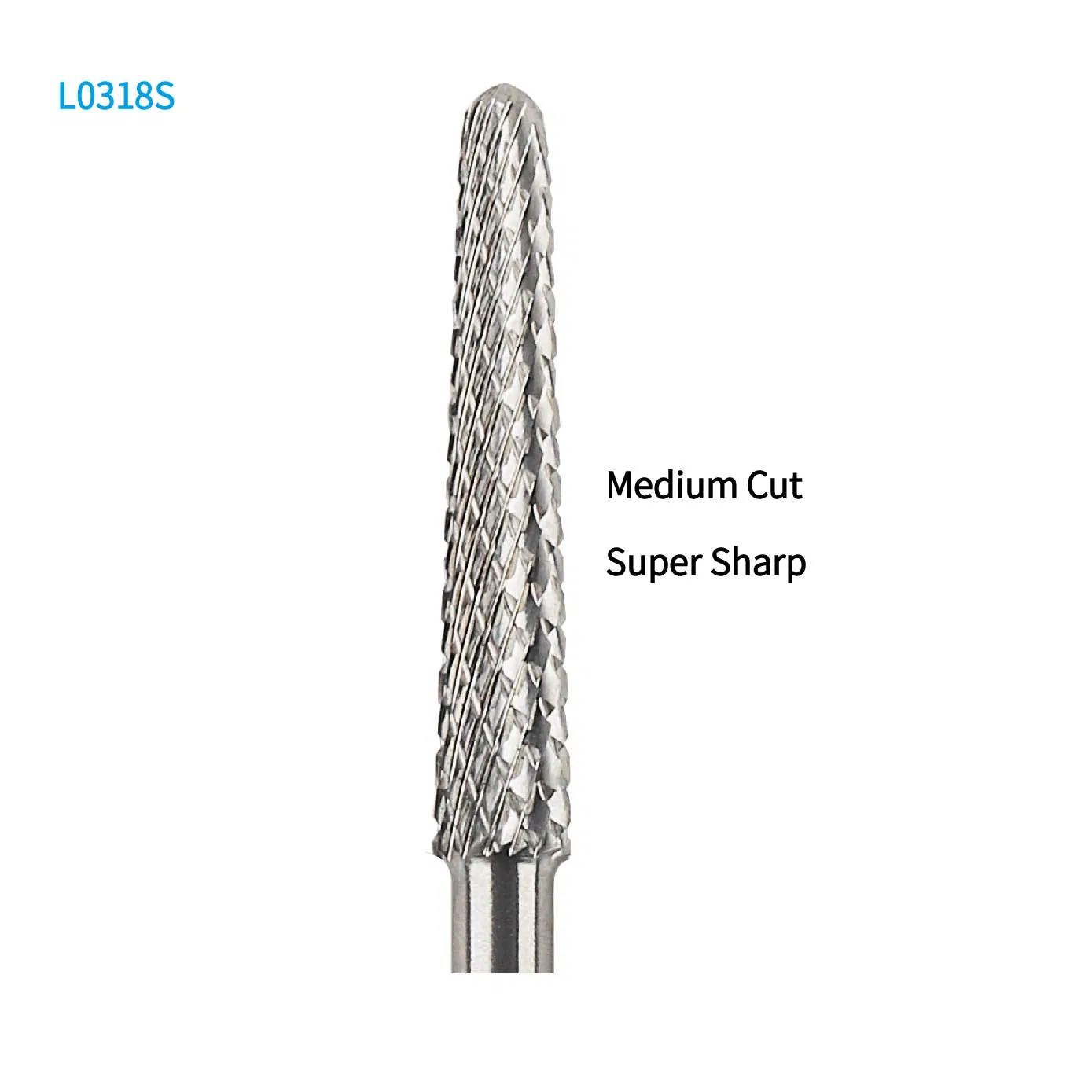 Extended Extra Long Nail Use 18mm Super Long Tip Under Nail Cleaner Carbide Nail Drill Bit