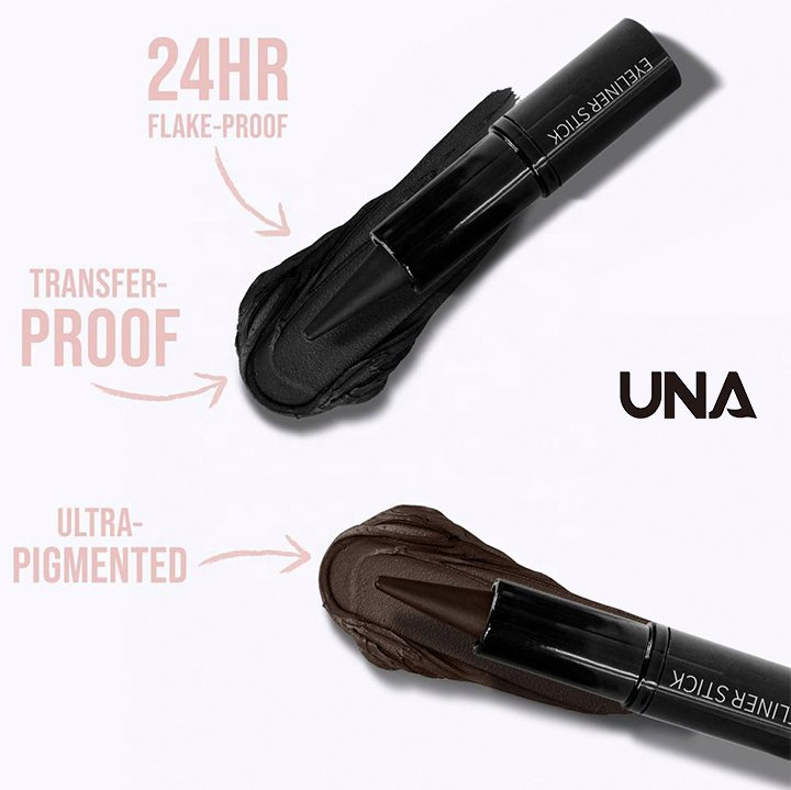 Custom Logo Black Matte Retractable Water Proof Eyeliner Pencil Private Label Wholesale Pigment Mini Eyes Makeup Vegan Eye Liner