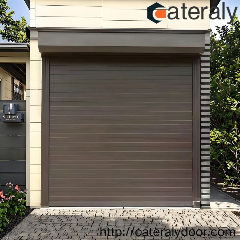 Cateraly Heavy-Duty Residential Garage Doors Featuring Advanced Technology and Customizable Security Low Price Garage Doors Factory Wholesale Garage Gate