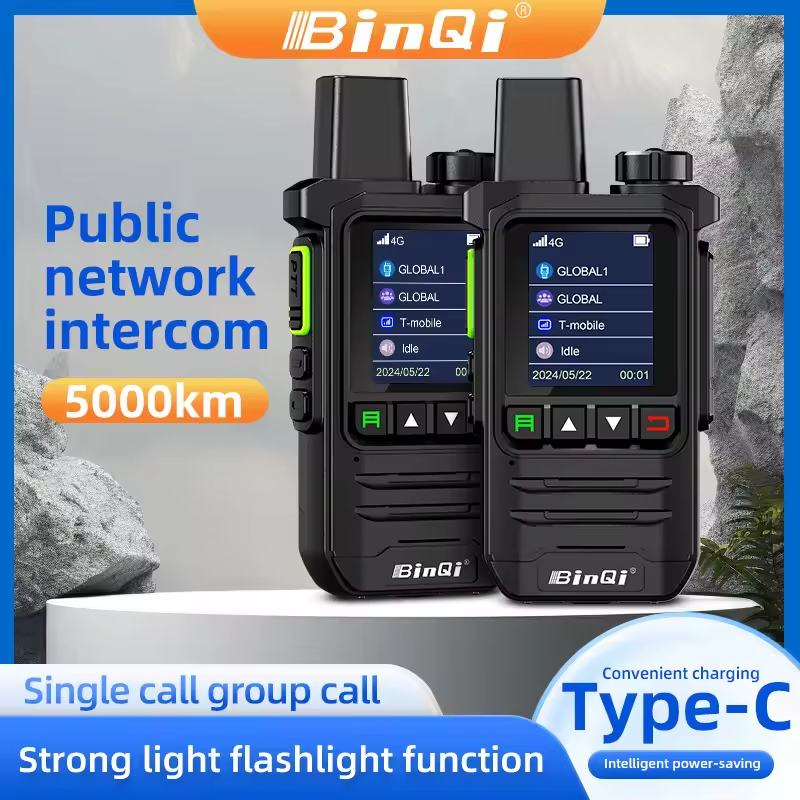 Рация Binqi Bq-K6 Poc LTE 4G с дальностью связи 5000 км