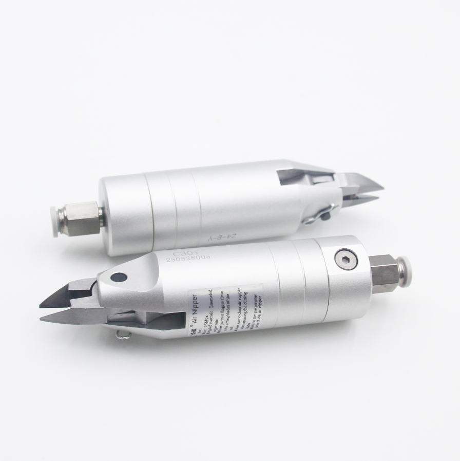 Пневматический съемник изоляции и кусачки для автообмотки