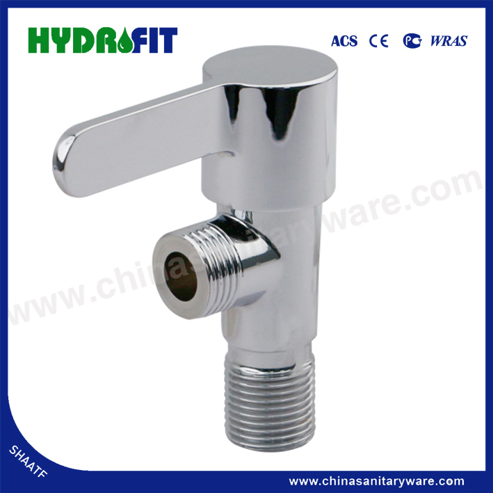 Factory Hot Sale Stainless Steel 201 Chrome Plated Angle Valve (FT8914)