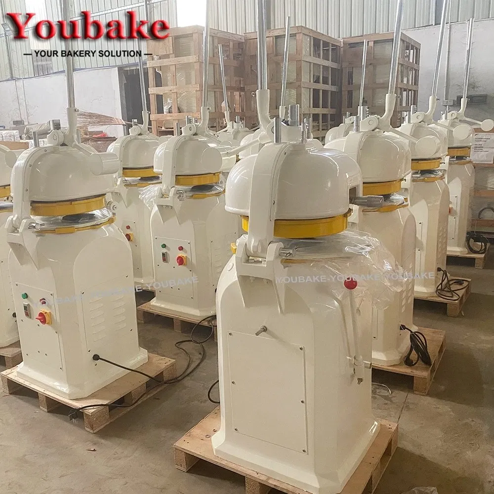 Durable Stainless Steel Semi-Automatic Dough Divider Bakery Rounder for Small Bread Manufacturing