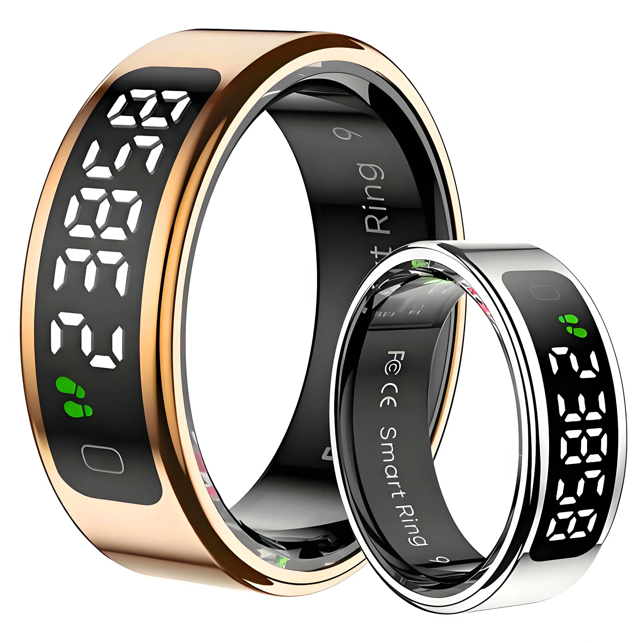 Hot Selling Titanium Smart Ring High-Tech Waterproof Blood Oxygen Sleep Monitor Ios Anello Intelligente Design-Gift Present