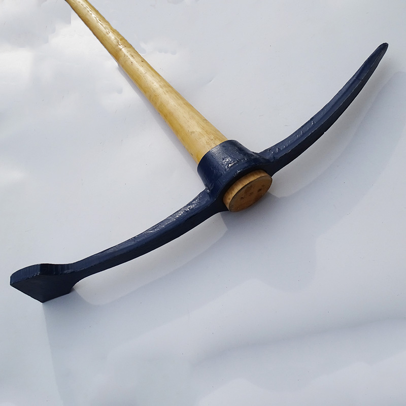 Factory Wholesale Customized Construction Tools 3kg Railway Steel Pickaxe Gardening Tools Mattock Spade