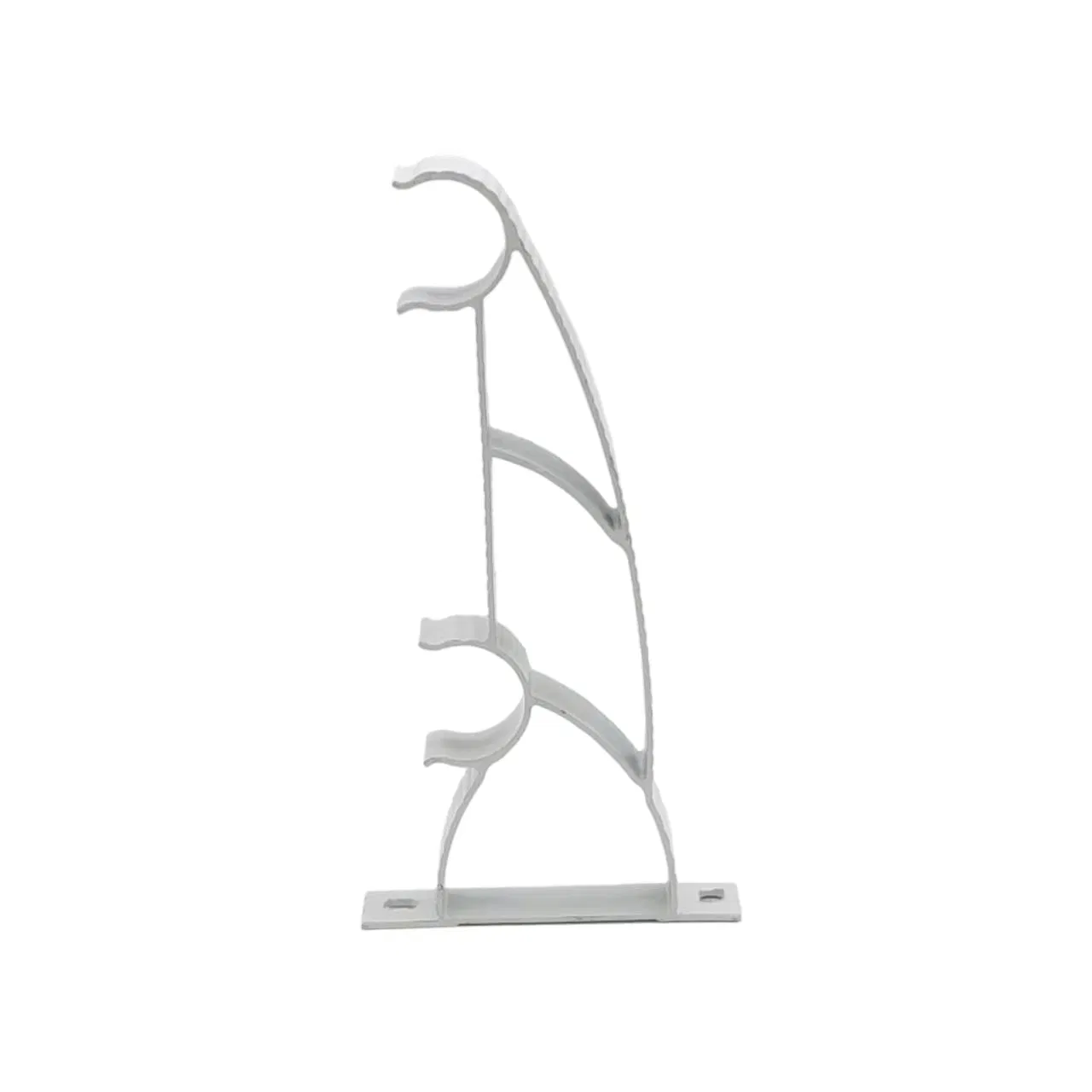 Customized Wall Installation Diameters 28mm Aluminium Curtain Holder Bracket