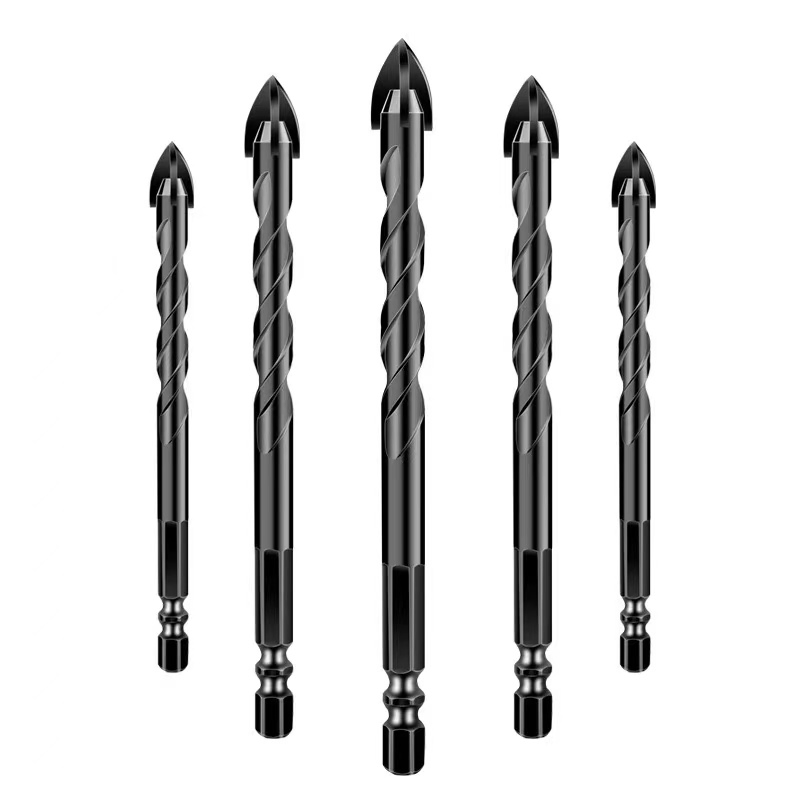 Premium Hex Shank Spiral Multi-Purpose Wall Drill Bit More Colour for Tiles with TUV