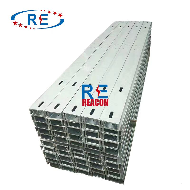 HDG Rectangular Steel Crossarm for Pole Line Hardware B01