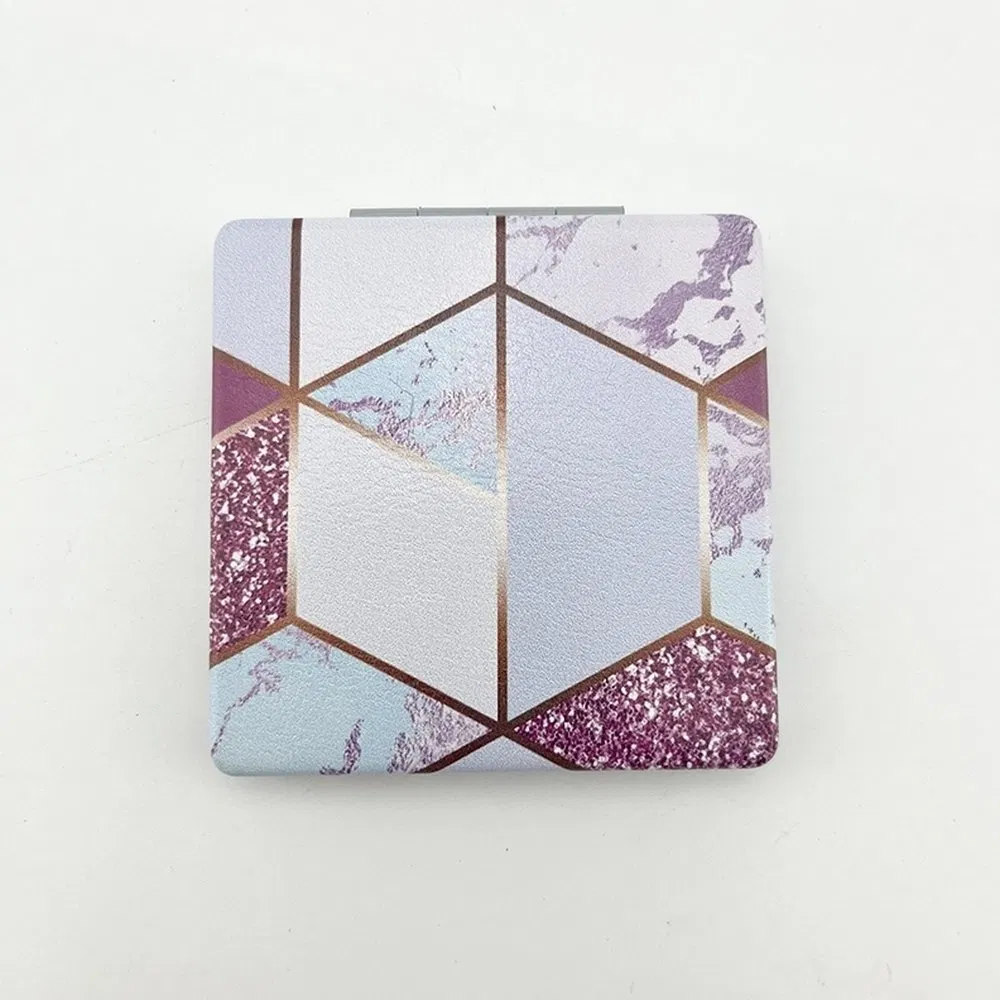 OEM ODM Customizable Anti-Fog Feature Strong Coating Portable Compact Glass Mirror