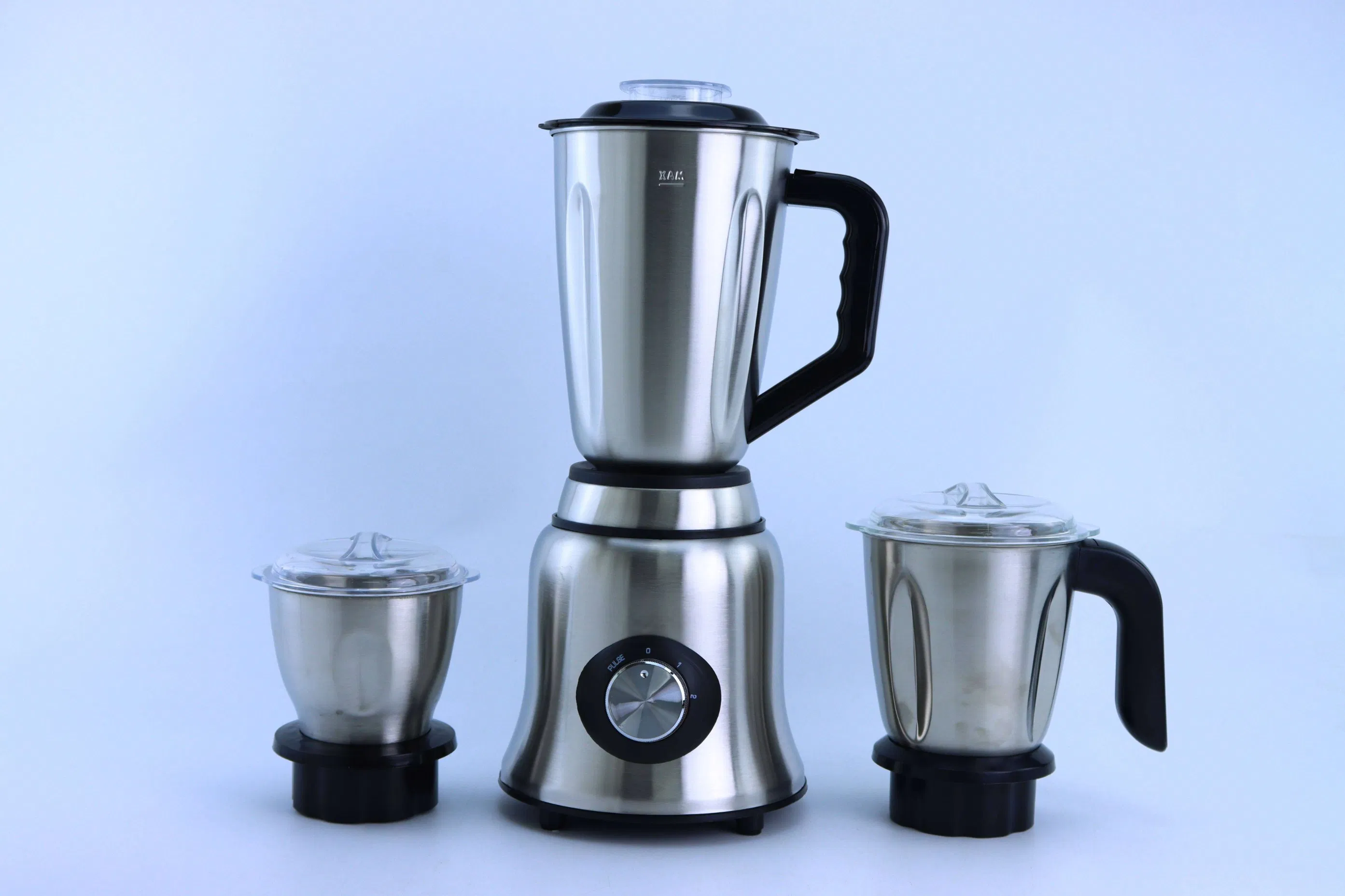 Portable 3-in-1 Masticating Juicer and Blender 1.5L Stainless Steel Grinding Jar - Perfect for Outdoor Adventures