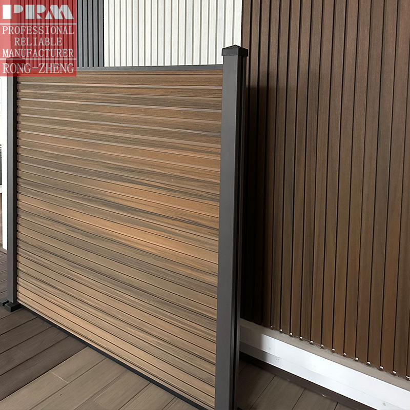 Hot Selling High Quality WPC Fence Wholesale Waterproof Wood Plastic Composite Product Color Customization