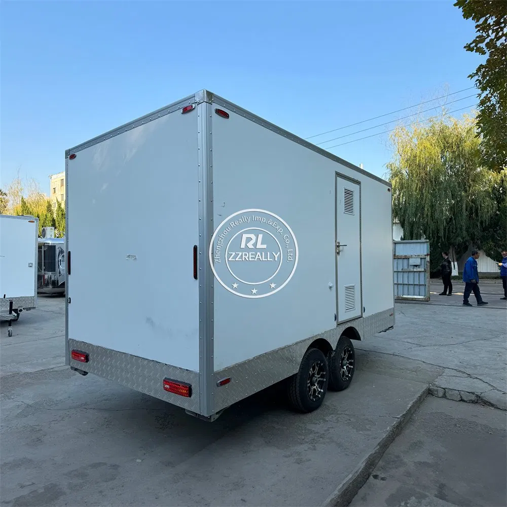 Economic Portable Toilet Mobile Restroom Mobile Trailer for Travel Scenic Spot Outdoor Beach Toilet Trailer