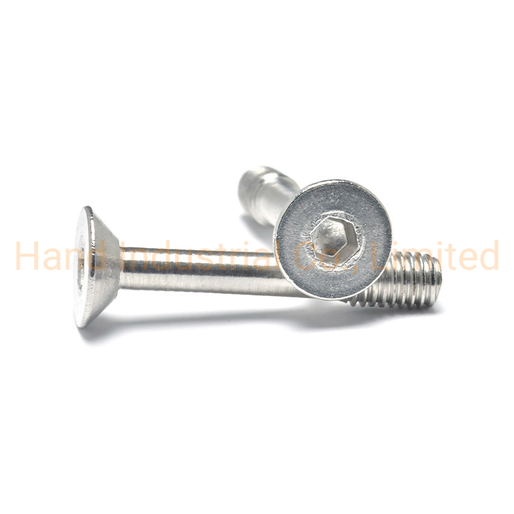 #8 #10 1/4" 5/16" 3/8" A2-70 Stainless Steel Hex Socket Countersunk Head Captive Screw