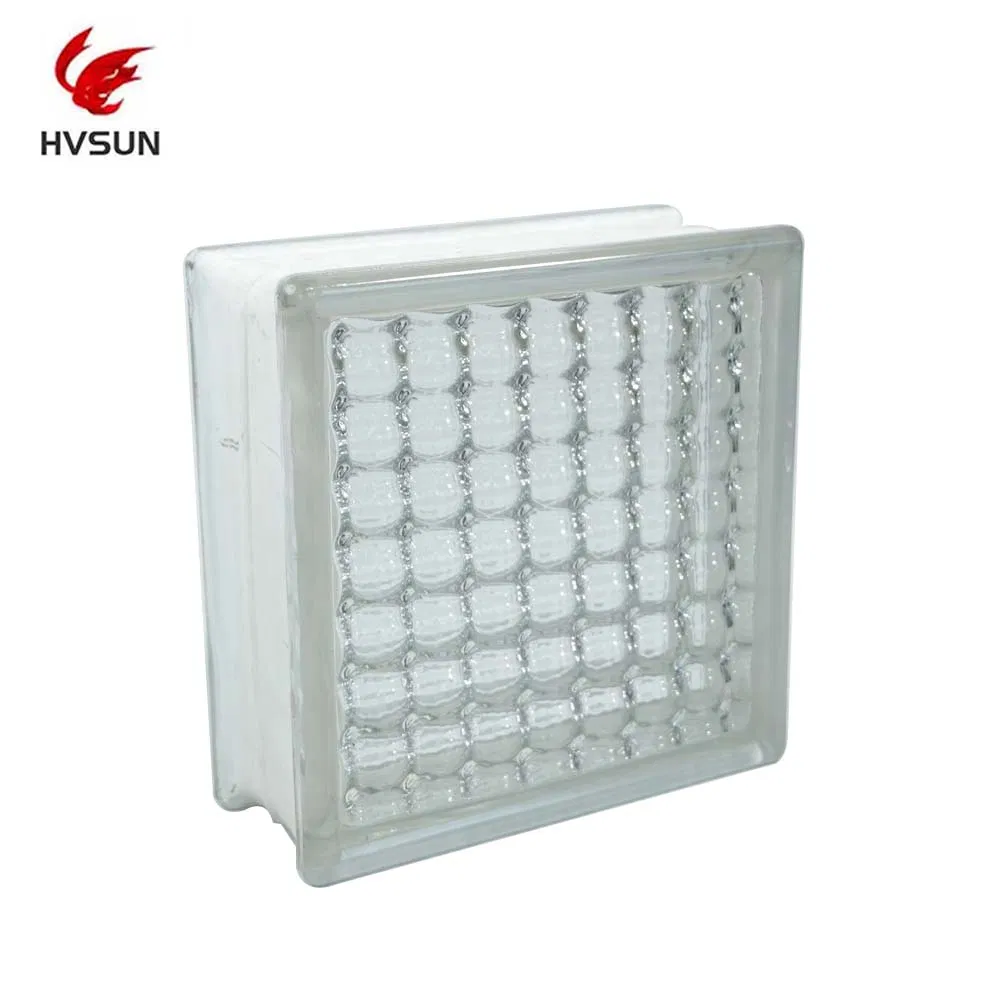 Inner Color Hollow Glass Brick for Decoration High Quality