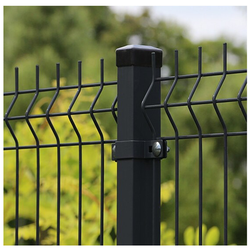 PVC Coated Galvanized 3D Welded Wire Mesh Garden Fence Security Fence Panels Outdoor