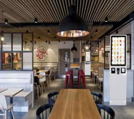 27-Inch Order Payment LCD Check out Kiosk Totem