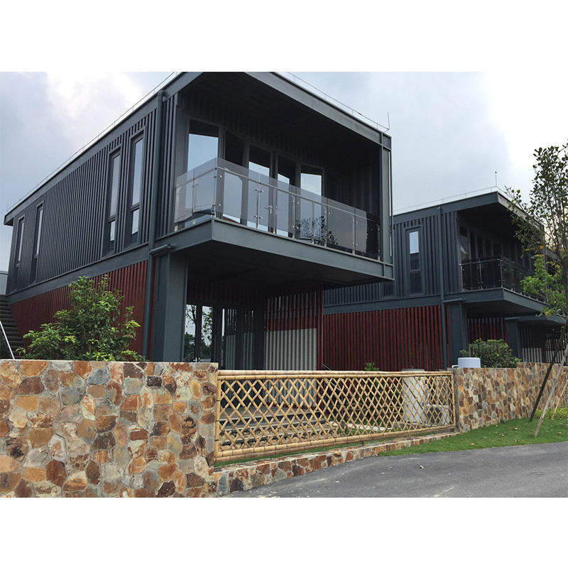 Commercial and Street Shop Kiosk Prefab House Customization Steel Structure