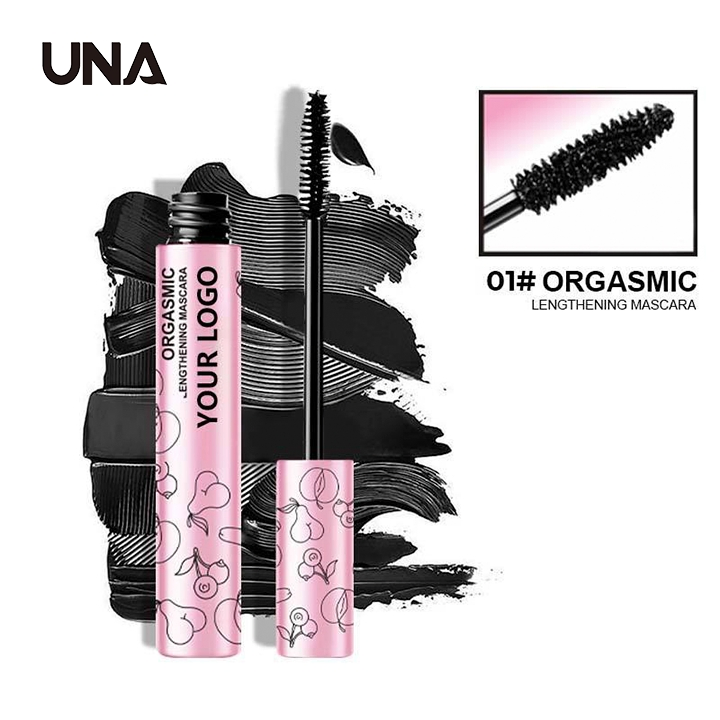Custom Logo Mascara Tube Waterproof Volume Private Label Black Mascara Packaging Brushes Extension Eyelash Vegan Mascara