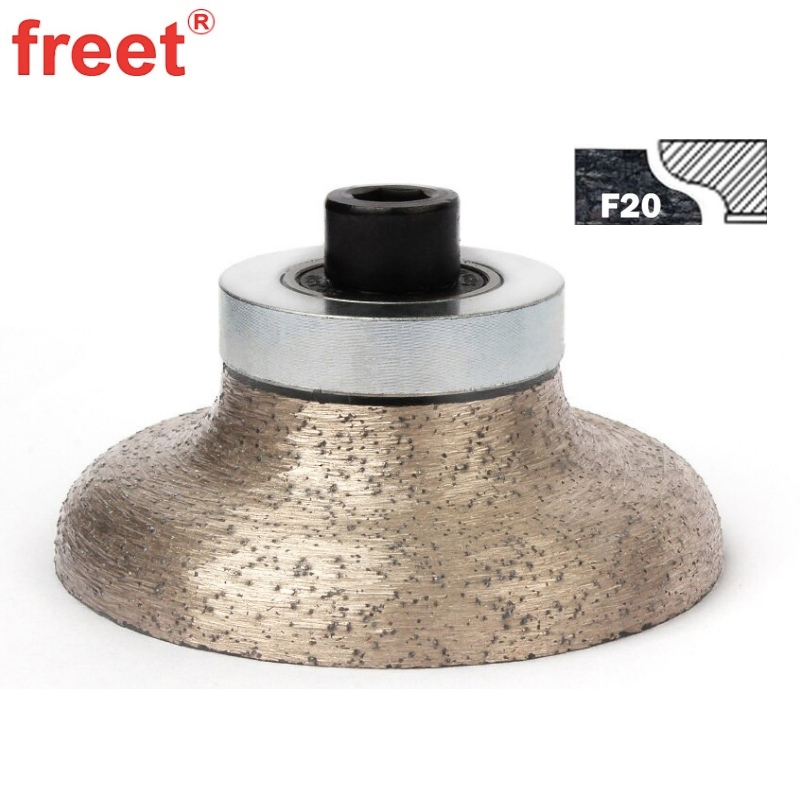 Wet Use Diamond Router Bit F Ogee Profiling Wheel for Granite Grinding