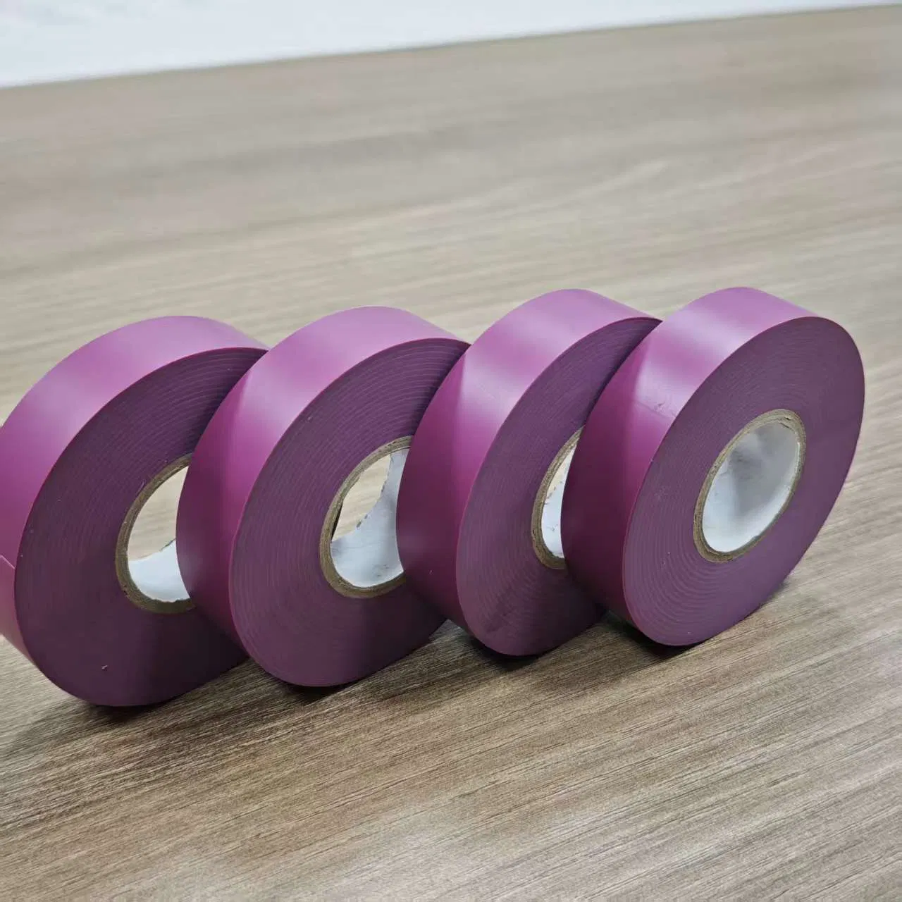 Abrasion Resistant Purple PVC Electrical Tape for Heavy Machinery