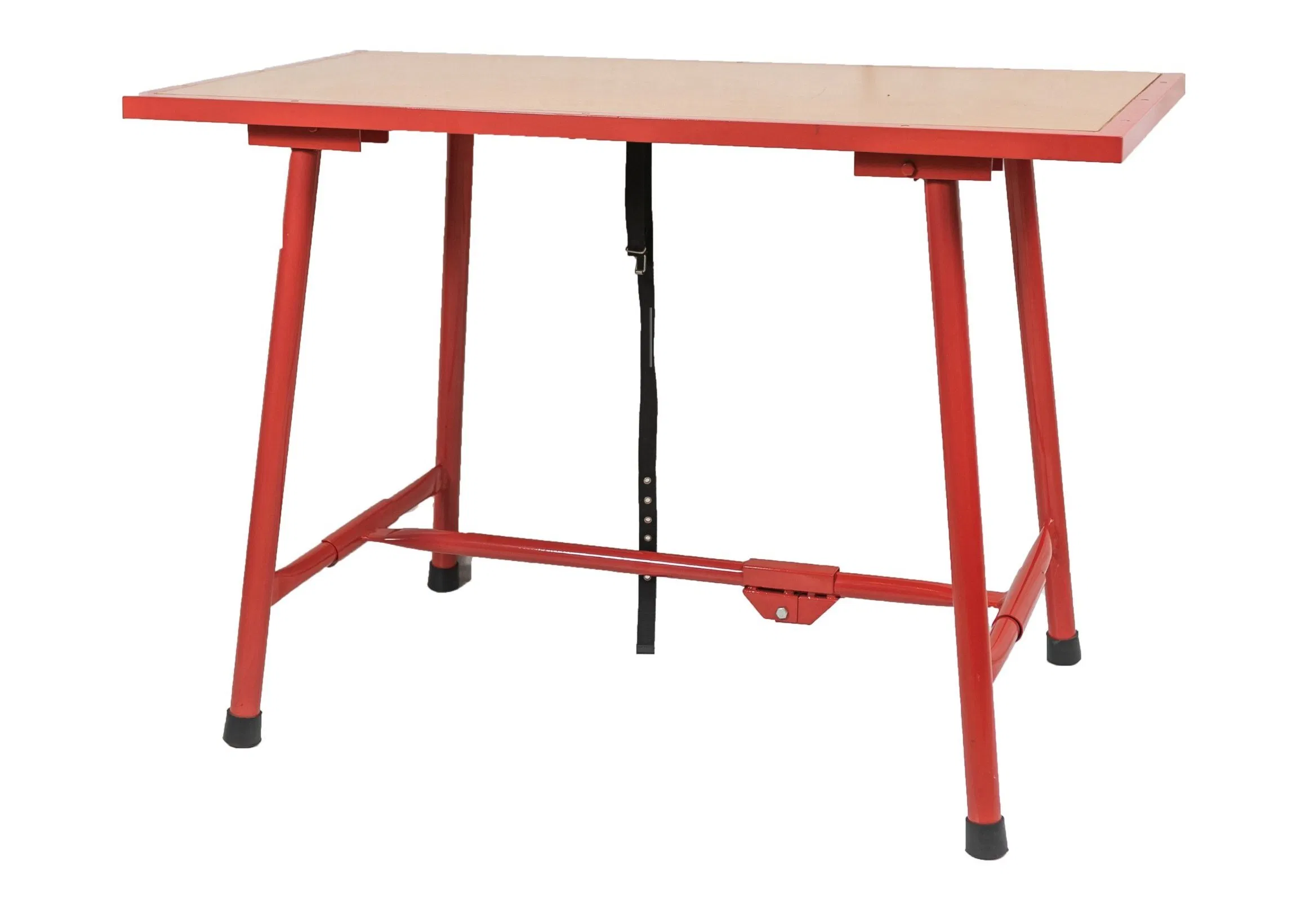 Customized Color Solid Wood Portable Workbench with Square Workboard
