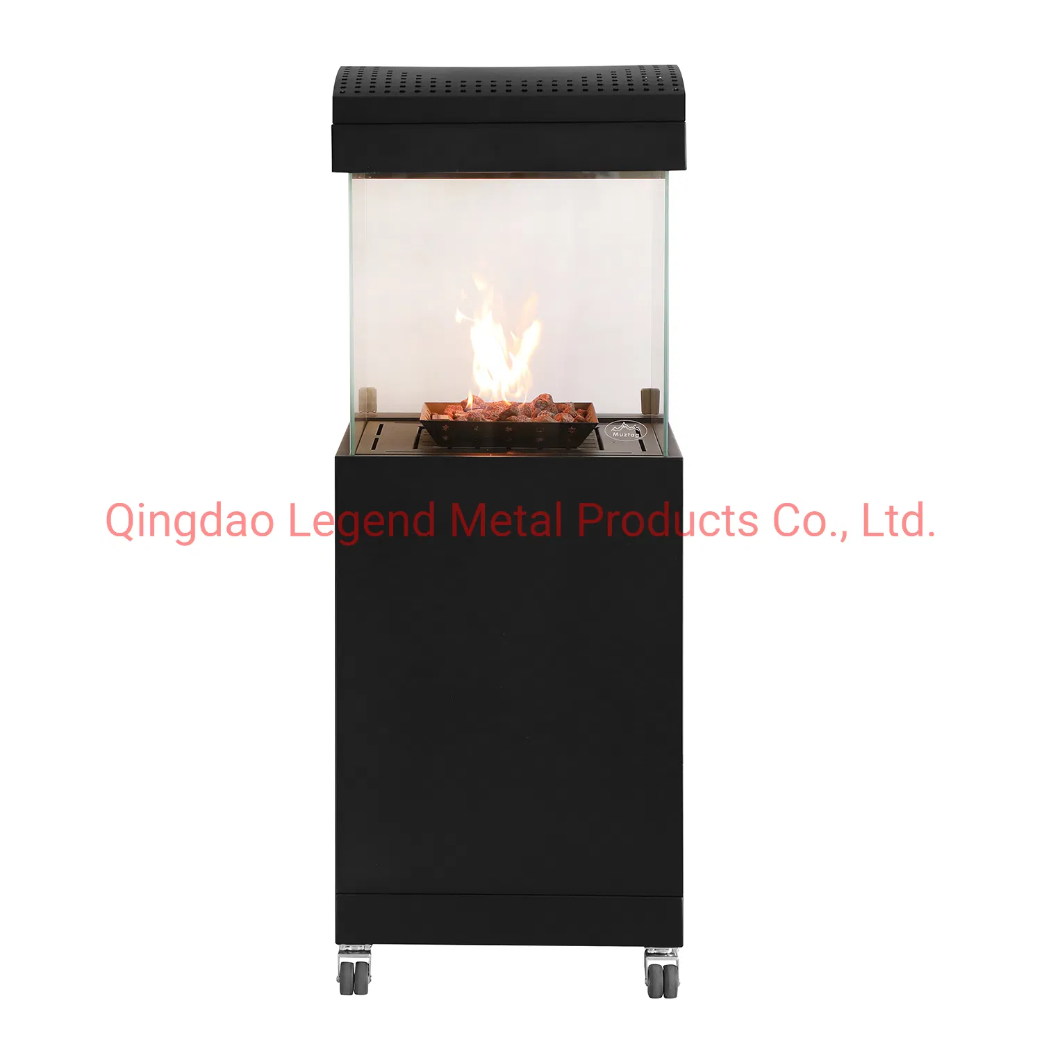 LPG Outdoor Patio Gas Heater with Real Flame with 8.5kw