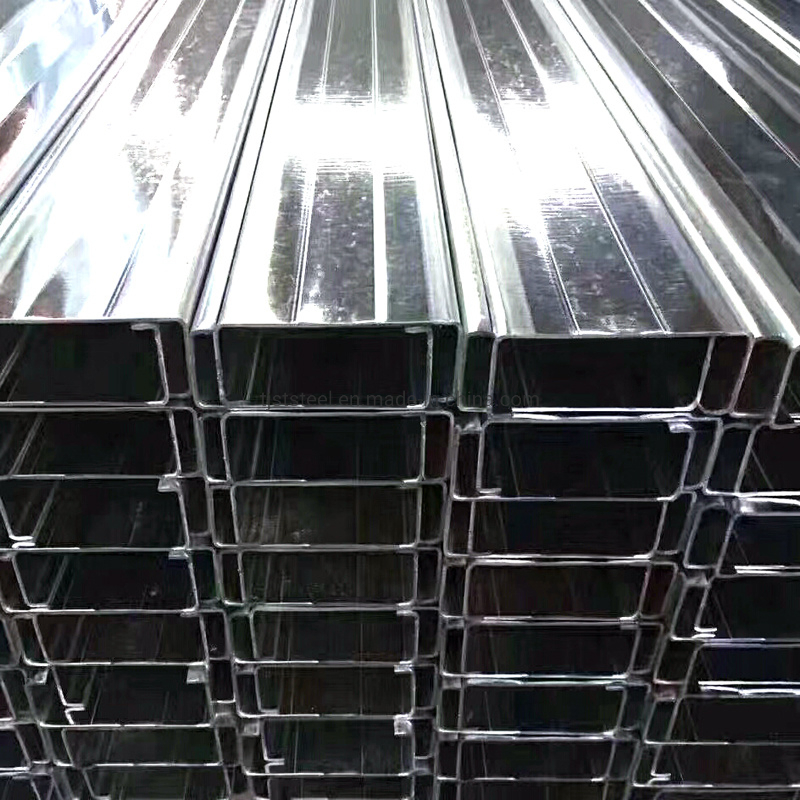 Strut Mild Slotted Channel/Metal U Channel/Unistrut Sizes Galvanized Structural Hot Dipped Galvanized Unistrut C Channel Steel Perforated C Channel From China