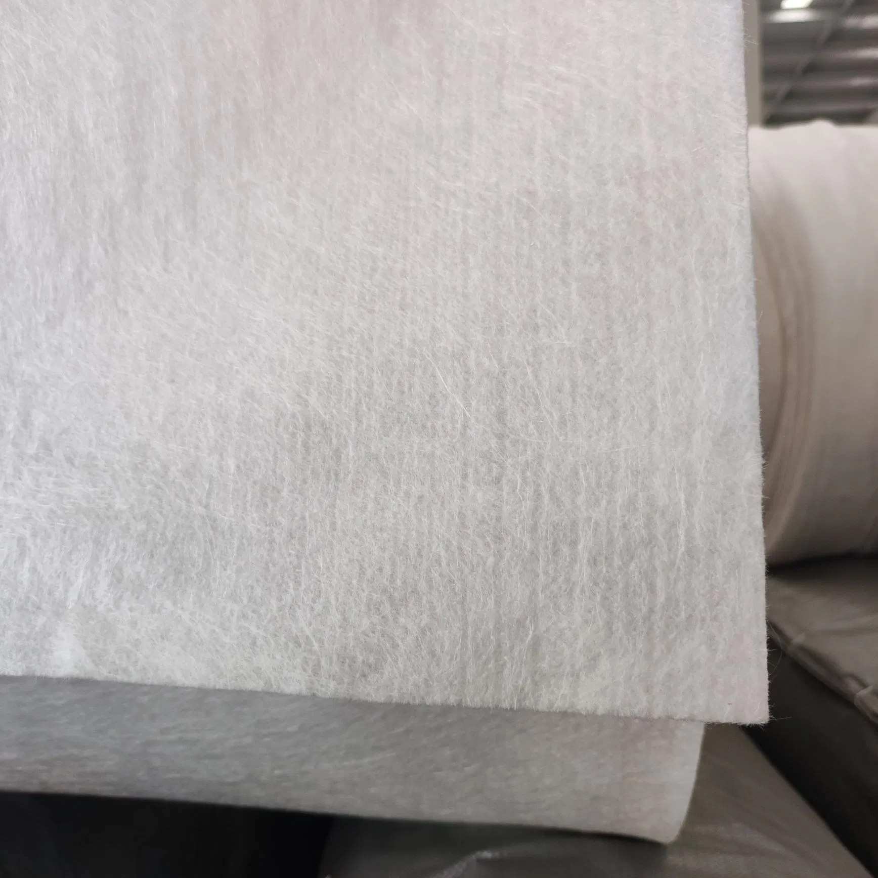 80g-1500g Width 1-6m Good Water Permeability Polyester Staple Fiber Non-Woven Geotextile HDPE for Railway