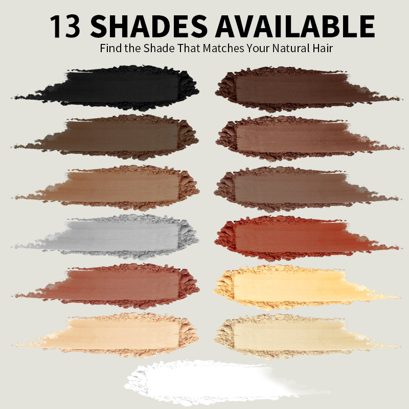 Root Touch up Hair Density Filler 4G Waterproof Multiple Colors Hair Thickener Shadow Powder