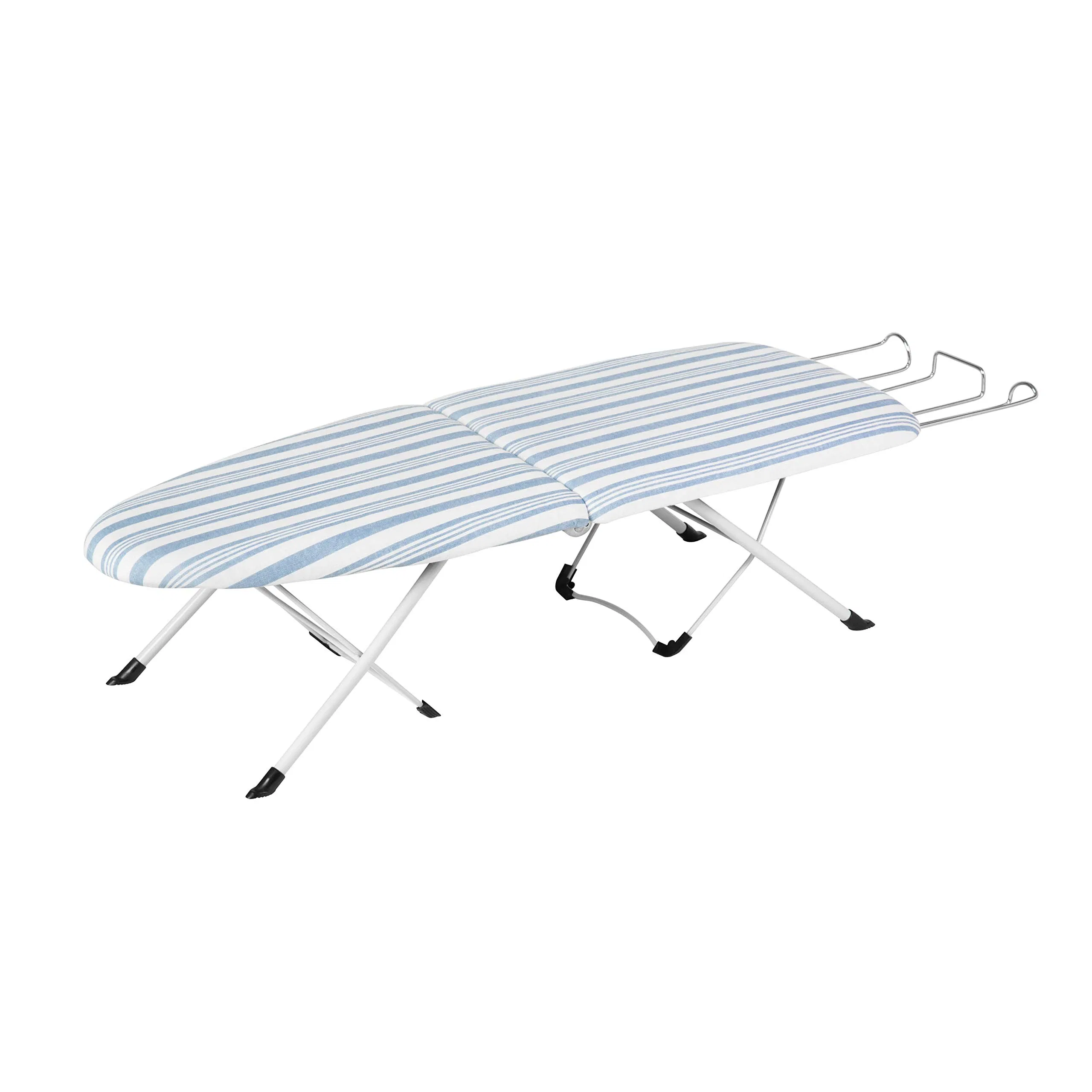 Versatile Durable Portable Folding Tabletop Ironing Board with Convenient Iron Rest