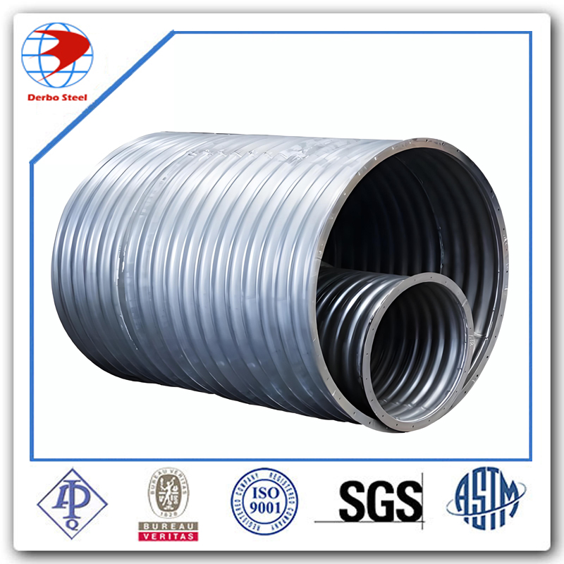Corrugated Steel Pipe Suppliers for Galvanized Corrugated Steel Drainage Pipe