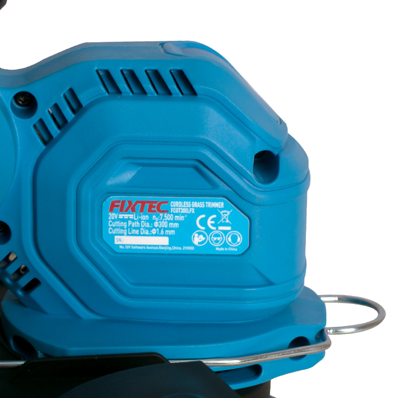 Fixtec 20V Lithium Battery Manual Grass Cutter Garden Tools Grass Trimmer Household Grass Cutter