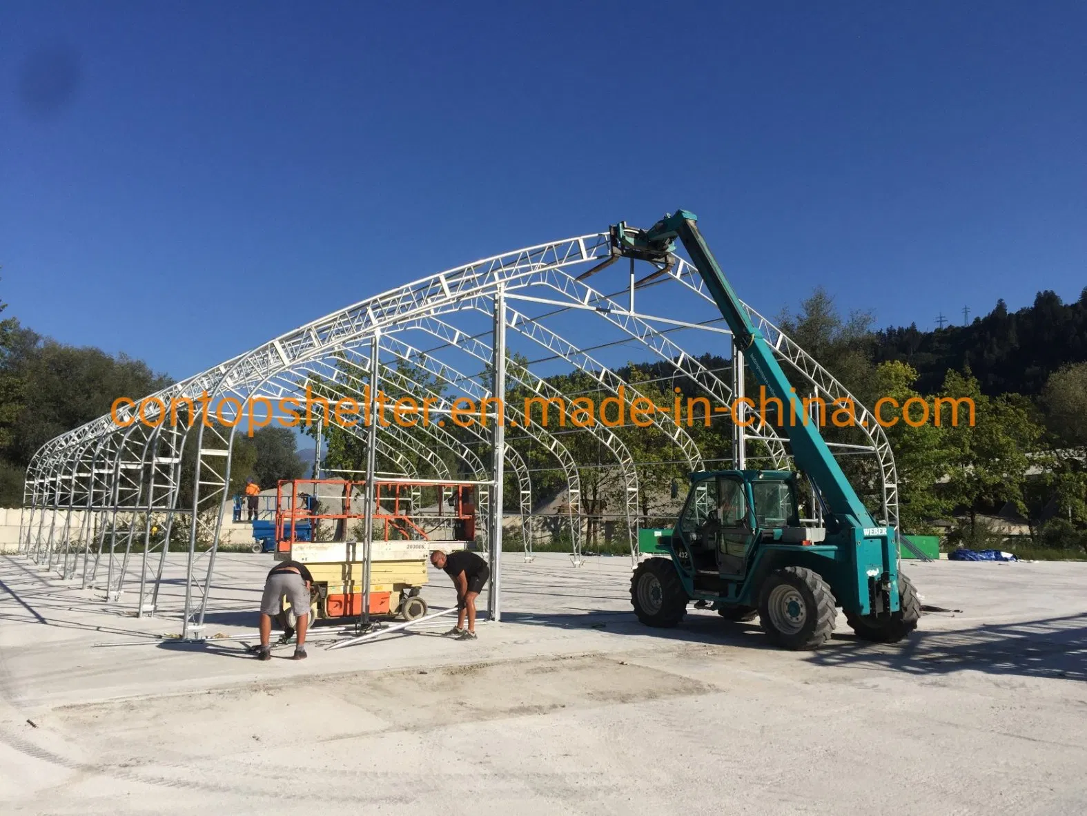 Prefabricated Building Industrial Large PVC Tent Warehouse Shelter