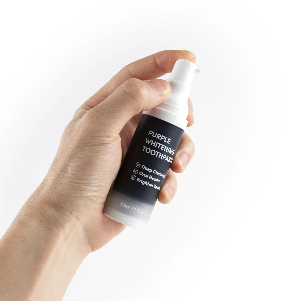 Glorysmile V34 Purple Teeth Whitening Toothpaste Mint Flavor