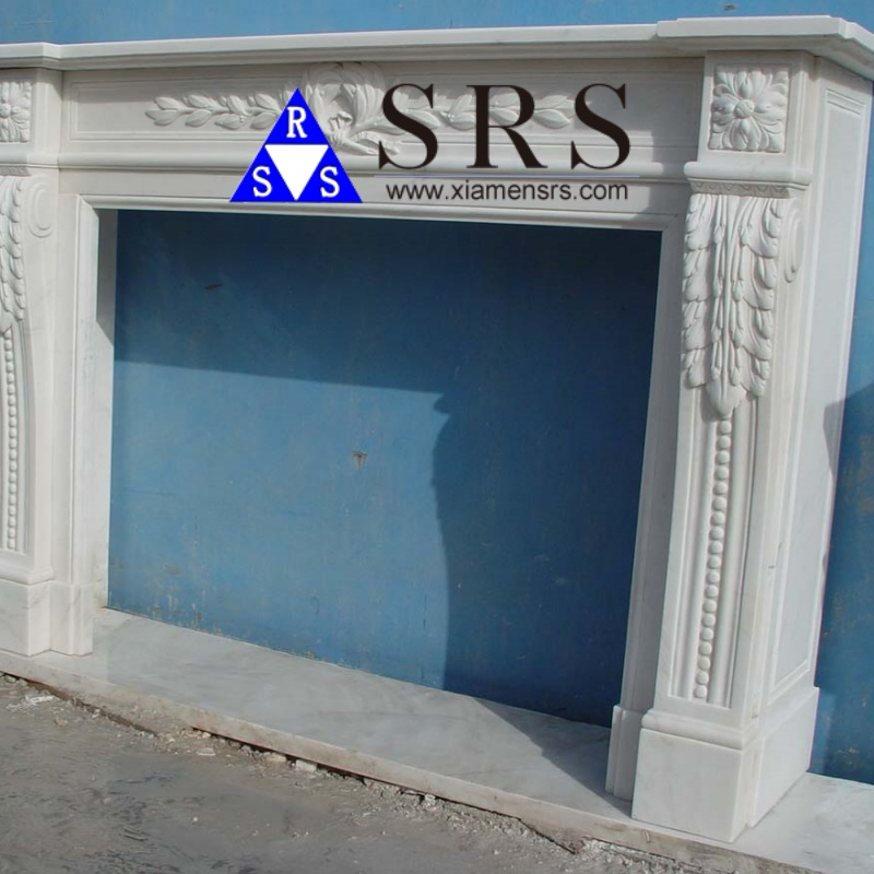 Fireplace Natural Stone Marble Black/White/More