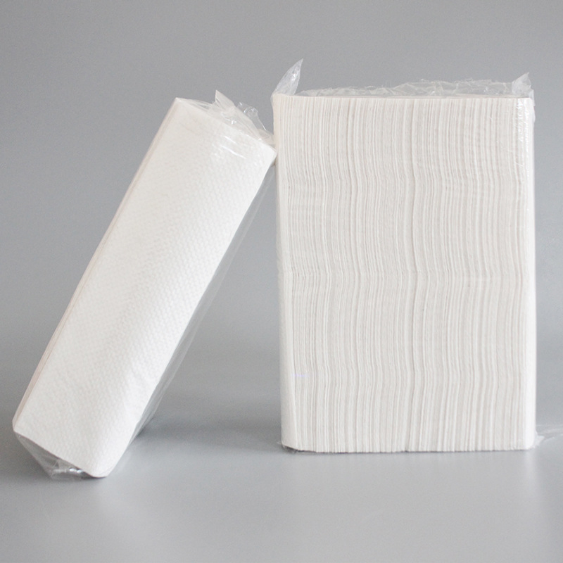 High Quality 1 Ply No Embossing Strong Water Absorption Multifold Hand Paper Tissue Towel