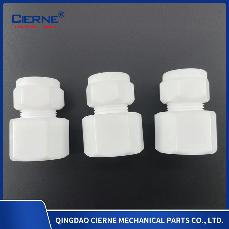Small Parts Flexible and Wear-Resistant PTFE Connector Wear-Resistant Triangular PTFE