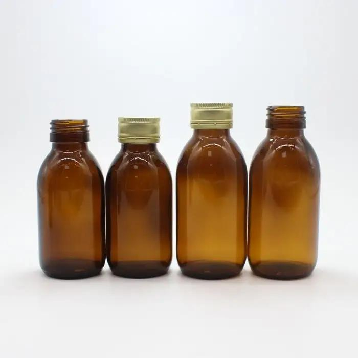 Brown Sealed Various Specifications Medicine Glass Syrup Bottle
