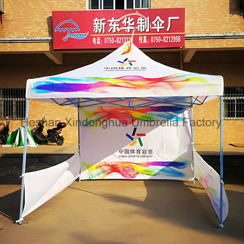 3mx3m Full Color Printing Display Folding Gazebos with Sidewalls for Promotion (FT-3030SS)