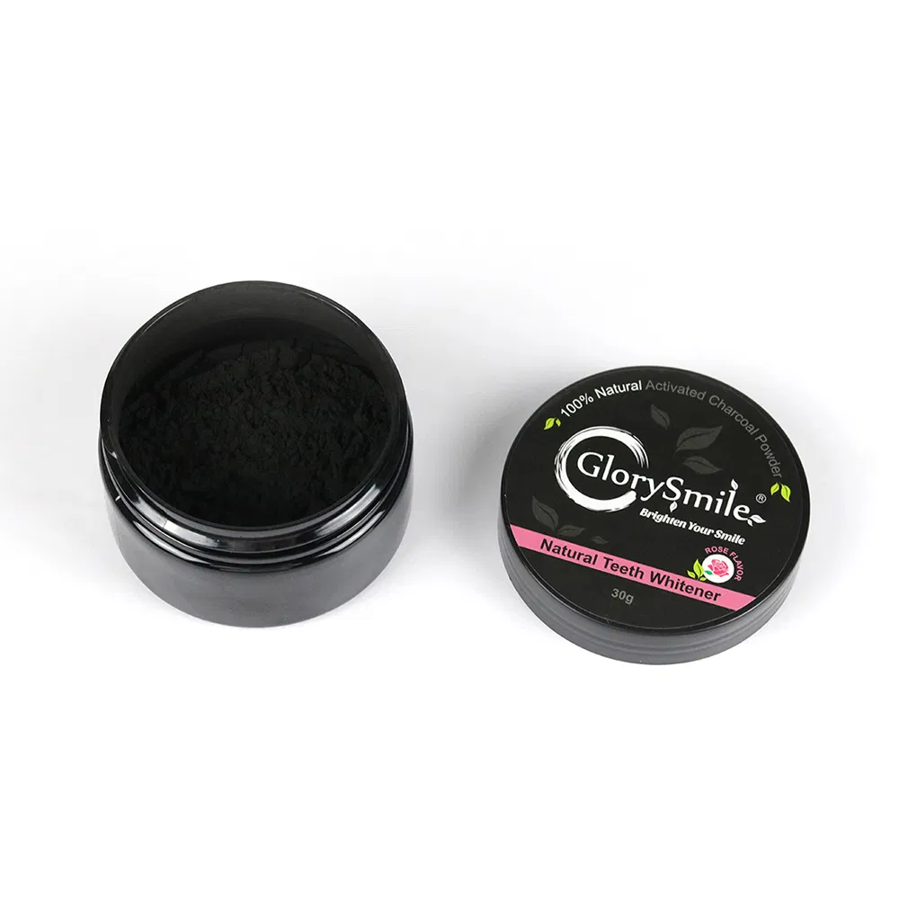 Lemon Rose Mint 30g Charcoal Flavor Teeth Whitening Powder