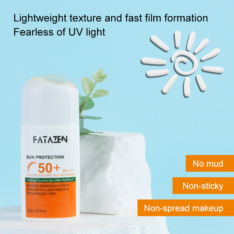 SPF50+ Go out Beach Sun Effective Waterproof Sweatproof Non-Greasy Whitening Sunscreen