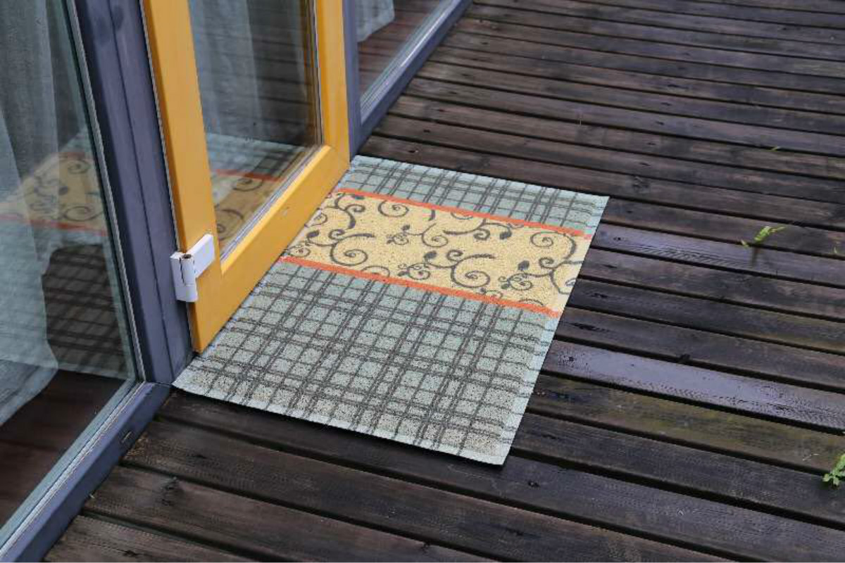 Plastic Indoor Floor Mat Door Printed Vinyl Carpet Kitchen Mat